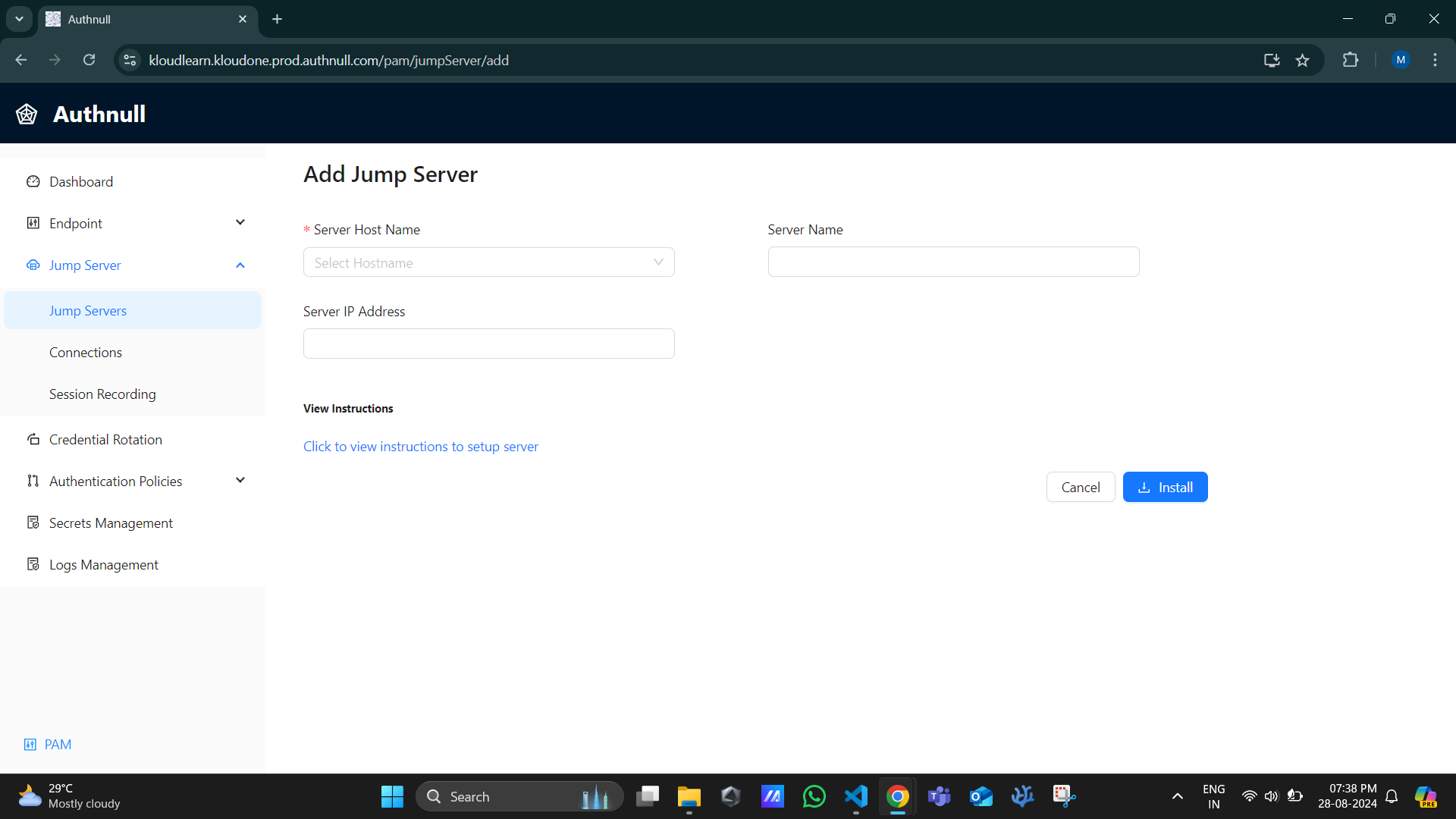 jump server